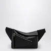 Loewe Puzzle Edge Mini Leather Belt Bag In Black