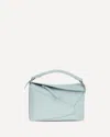Loewe Geometric-paneled Puzzle Handbag In Blue