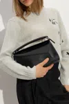 Loewe Puzzle Edge Small Top-handle Bag In Leather In Black
