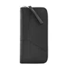 Loewe Puzzle Spliced Design Wallet In Black