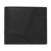 Loewe Puzzle Two-compartment Wallet In Classic Calf Leather In Black