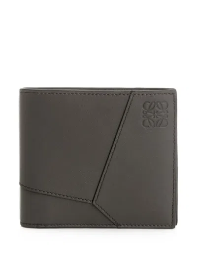 Loewe Puzzle Wallet In Gray