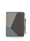 Loewe Puzzle Slim Compact Wallet In Multi