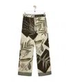 Loewe Pyjama Trousers In Cotton And Silk In Nude