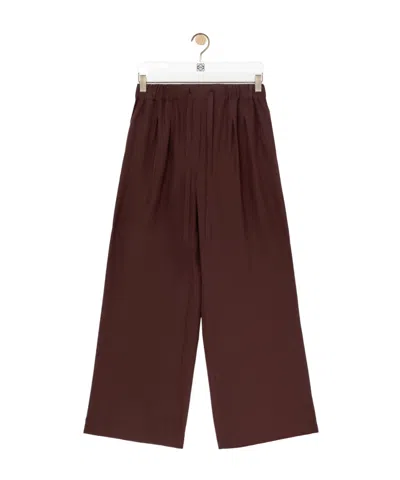 LOEWE PYJAMA TROUSERS IN SILK