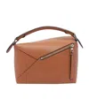 Loewe Quilted Shoulder Bag In Brown