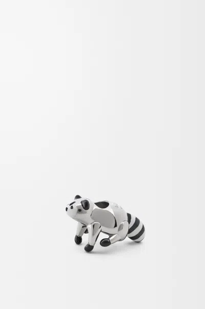 Loewe Raccoon Dice For Woman In Silver