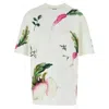 Loewe Radish Print Oversized Fit T-shirt In Multi