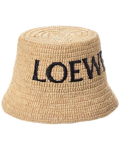 Loewe Raffia Bucket Hat
