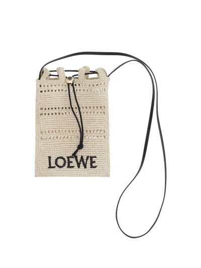 Loewe Raffia Shoulder Bag