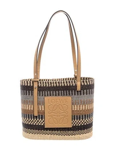 Pre-owned Loewe Raffia Square Basket