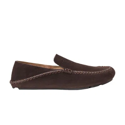 Pre-owned Loewe Rambla Driving Loafer 'dark Brown' | Men's Size 41