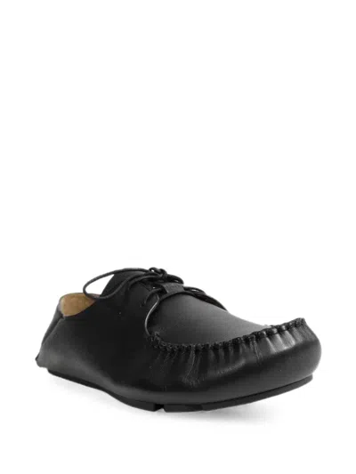 Loewe Rambla Loafers In Black