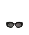 Loewe Rectangle-frame Sunglasses In Black