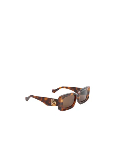LOEWE LOEWE RECTANGLE FRAME SUNGLASSES