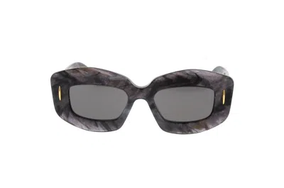 Loewe Lw40114i - Black Horn Sunglasses In Multi