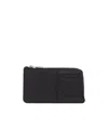 Loewe Embossed-logo Zip-around Wallet In Black