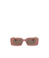 Loewe Rectangular Frame Sunglasses In Brown