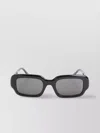 Loewe Rectangular Frame Sunglasses Golden Logo