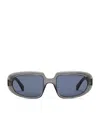 Loewe Rectangular Steps Sunglasses In Grey