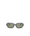 Loewe Rectangular Sunglasses In Gray