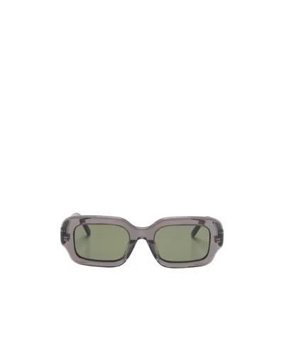 Loewe Rectangular Sunglasses In Gray