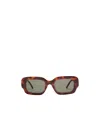 Loewe Rectangular Sunglasses In Nude