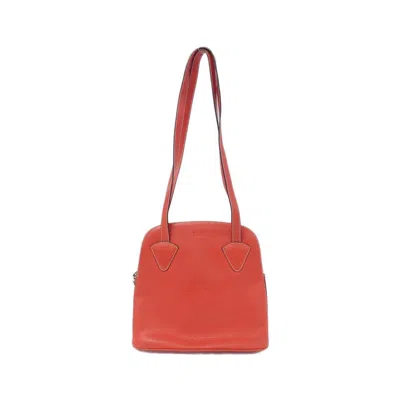 Pre-owned Loewe Red Color Leather Shoulder Bag ()