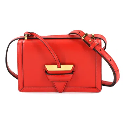 Pre-owned Loewe Red Color Leather Shoulder Bag ()