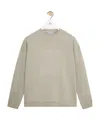 Loewe Regular Fit Sweatshirt In Nude