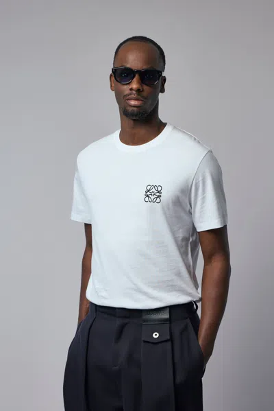 Loewe Regular Fit T-shirt In White