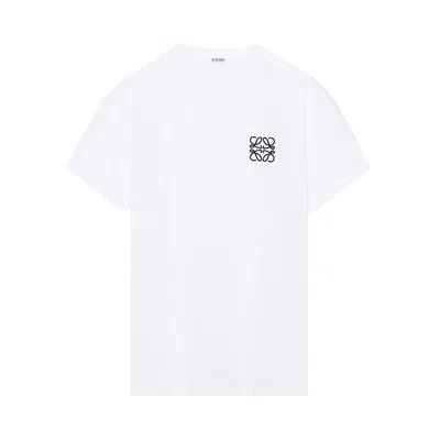 Pre-owned Loewe Regular Fit T-shirt 'white'