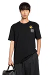 Loewe Frog-logo Embroidered T-shirt In Black