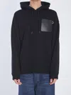 Loewe Anagram Patch Drawstring Cotton Hoodie