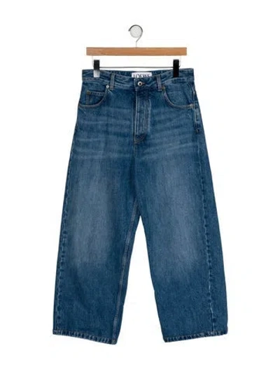 Pre-owned Loewe Relaxed Fit Jeans In Blue