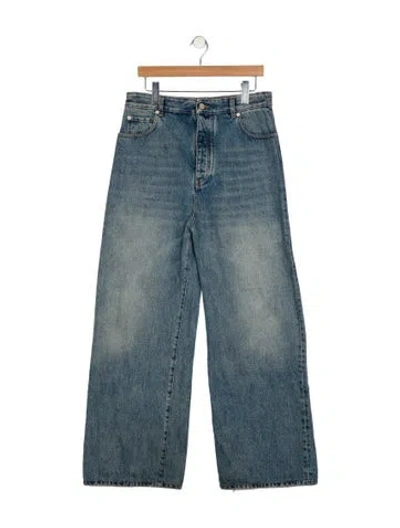 Pre-owned Loewe Relaxed Fit Jeans In Blue