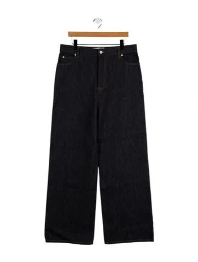 Pre-owned Loewe Relaxed Fit Jeans In Blue