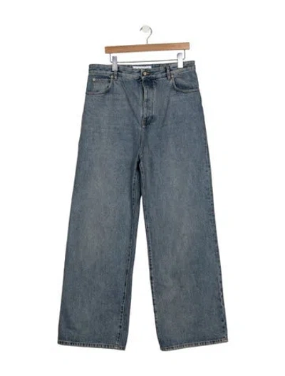Pre-owned Loewe Relaxed Fit Jeans In Blue