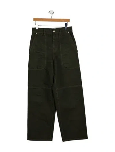 Pre-owned Loewe Relaxed Fit Jeans In Gray