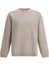 Loewe Relaxed Fit Sweatshirt In Neutrals