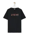 Loewe Logo-embroidered Cotton-jersey T-shirt
