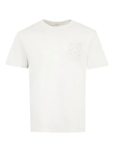 Loewe Relaxed Fit T-shirt In White