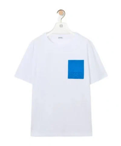 Loewe Relaxed Fit T-shirt In Cotton In White