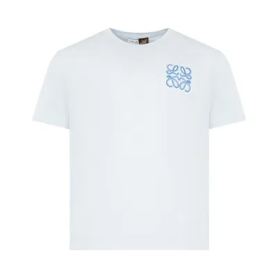 Pre-owned Loewe Relaxed Fit T-shirt 'light Blue' | Men's Size L