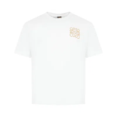 Pre-owned Loewe Relaxed Fit T-shirt 'white' | Men's Size M