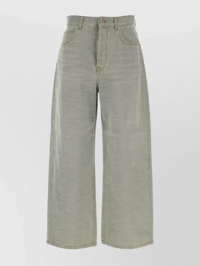 LOEWE RELAXED FIT WIDE LEG DENIM TROUSERS