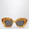 Loewe Retro Screen Havana Sunglasses In Brown