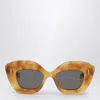 Loewe Retro Cat-eye Sunglasses In Brown