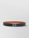 Loewe Reversible 2.8cm Belt Anagram In Black