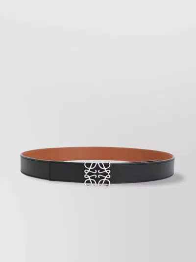 Loewe Reversible 2.8cm Belt Anagram In Black